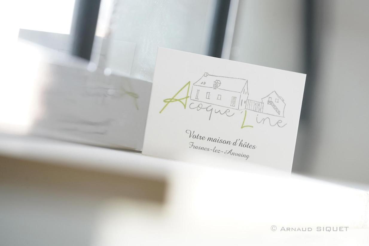 A Coque'Line Bed & Breakfast Frasnes-lez-Anvaing Luaran gambar